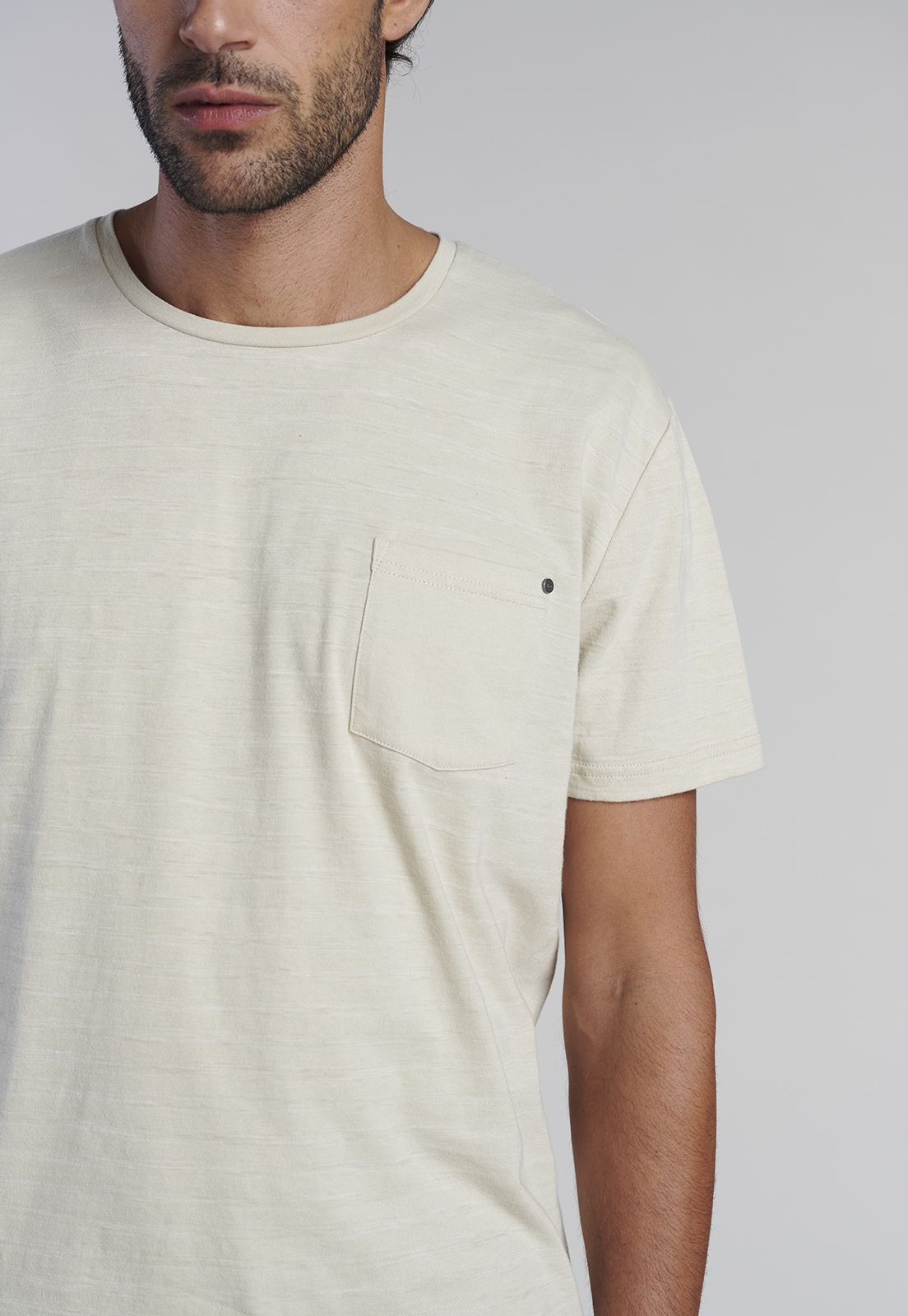 POLERA BOLSILLO IDAHO SAND - 3