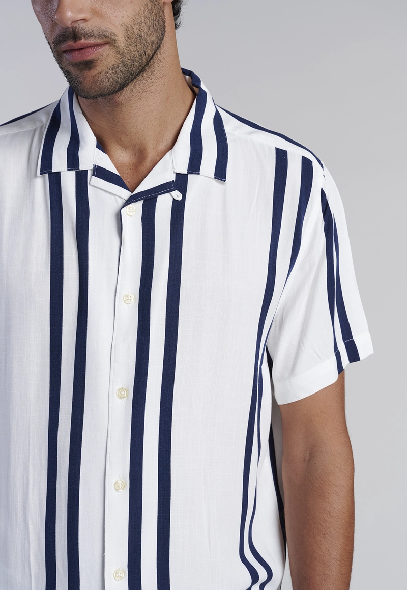CAMISA INDIANA F ECRU - 3
