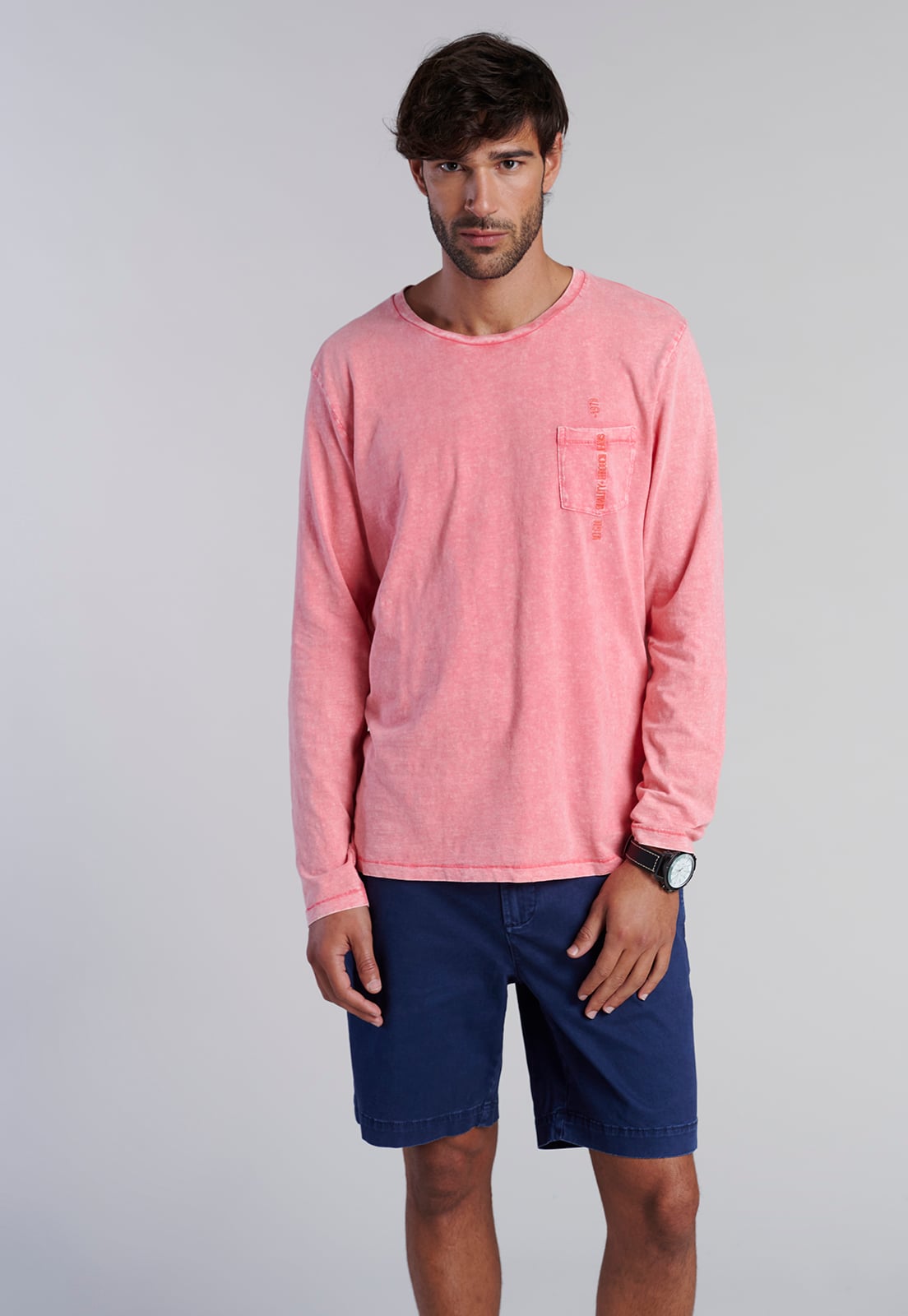 POLERA ML PROCESO FRESNO LT CORAL - 1