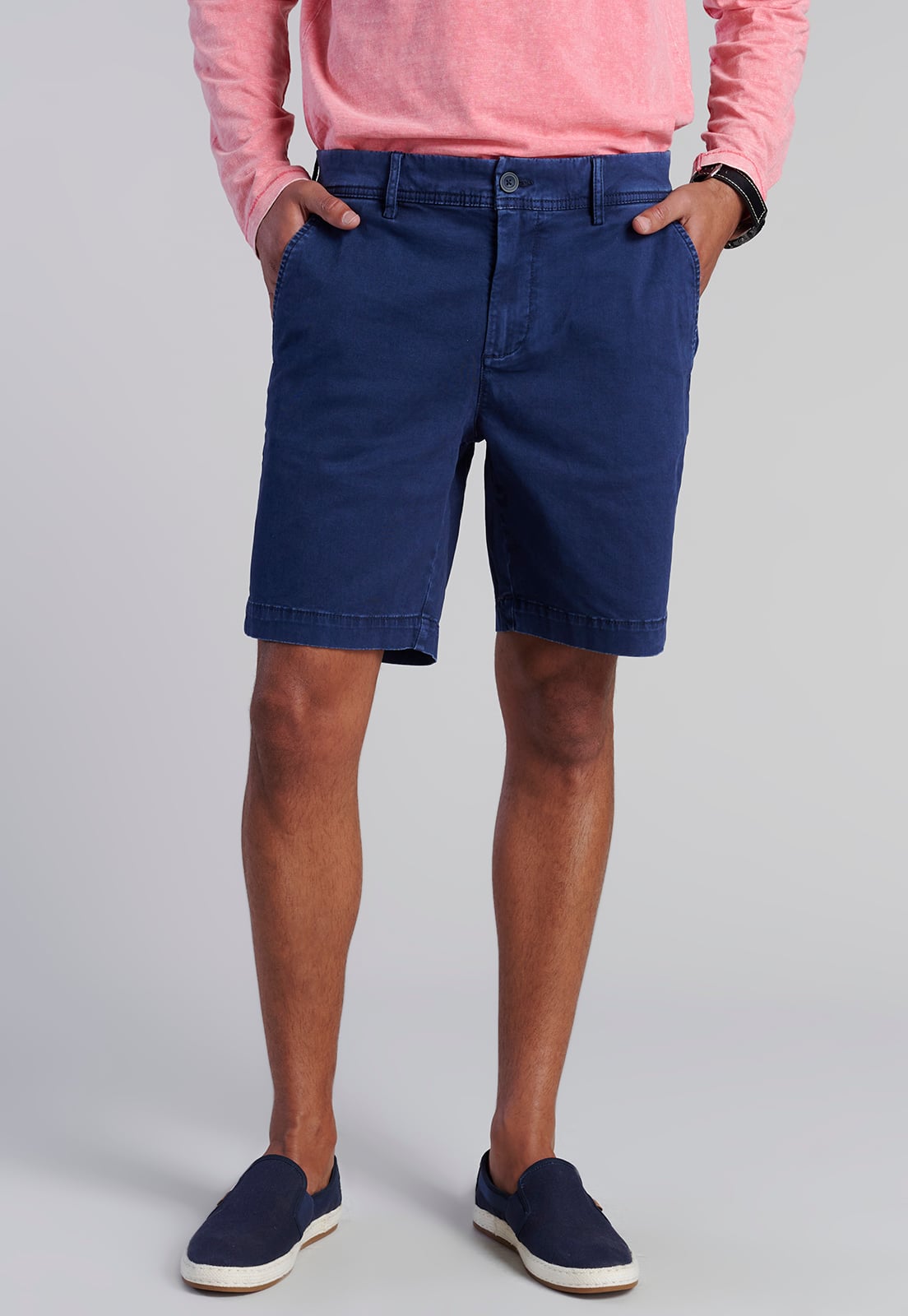 BERMUDA ALGODÓN HOMBRE FEROUCH AZUL 251305Y0032 NEWPORT F BLUE - 1