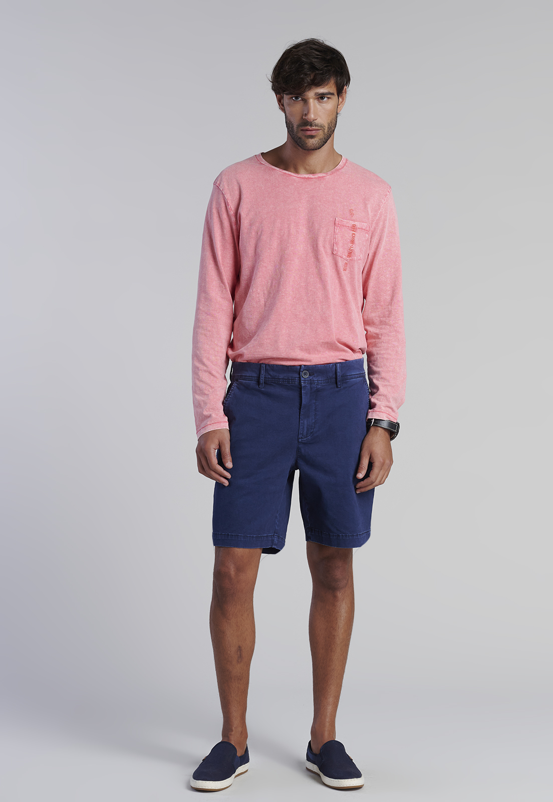 BERMUDA ALGODÓN HOMBRE FEROUCH AZUL 251305Y0032 NEWPORT F BLUE - 2