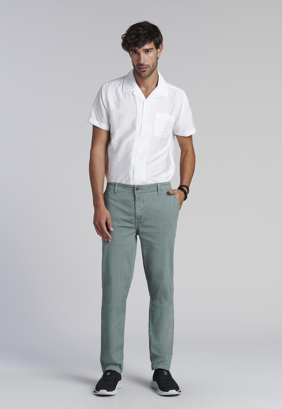 PANTALÓN ALGODÓN HOMBRE FEROUCH GREEN 201313Y0048 LOWELL F - 2