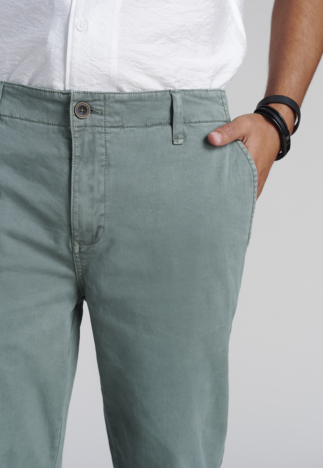 PANTALÓN ALGODÓN HOMBRE FEROUCH GREEN 201313Y0048 LOWELL F - 3