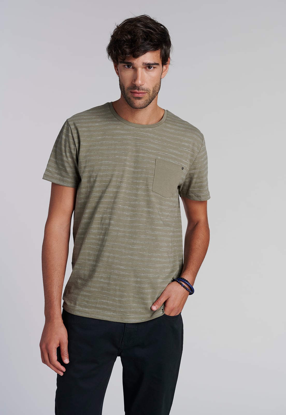 POLERA BOLSILLO IDAHO MILITARY - 1