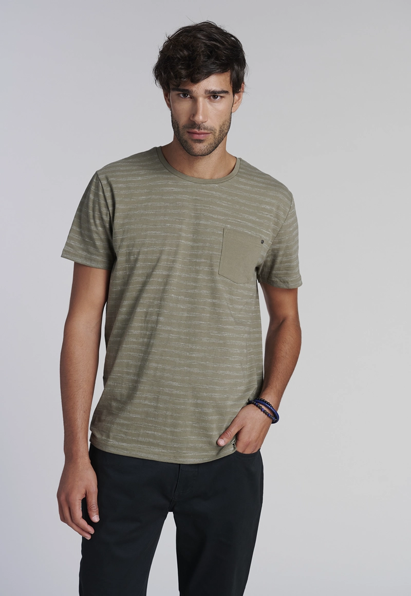 POLERA BOLSILLO IDAHO MILITARY - 1