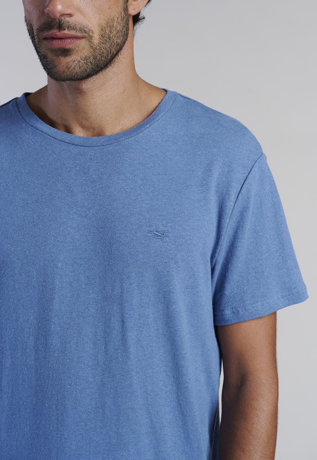 POLERA LINO ALBANY LT. BLUE - 3