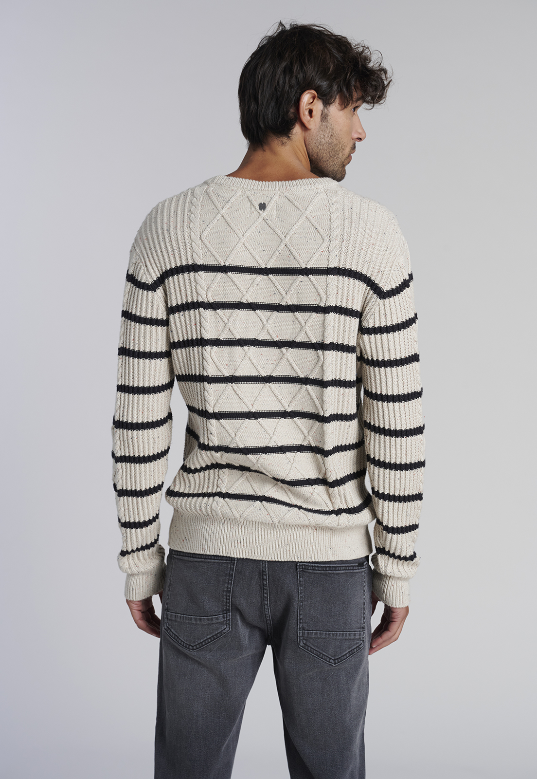 SWEATER PORTLAND F ECRU - 4