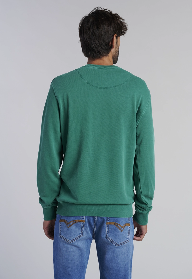 POLERON CREW NECK ANAHEIM GREEN - 4