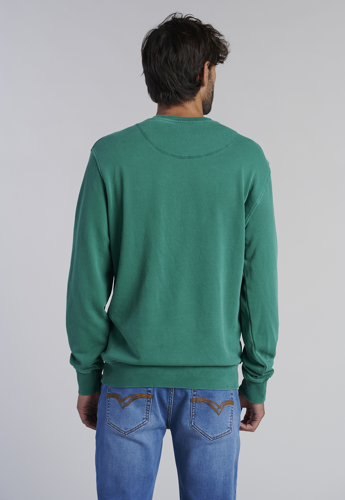 POLERON CREW NECK ANAHEIM GREEN - 4