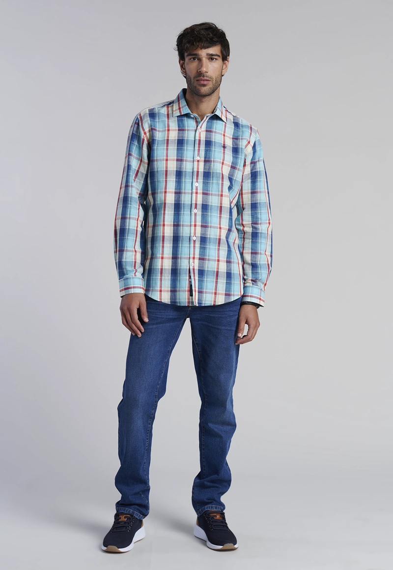 CAMISA CHECK FONTANA F RIVER - 2