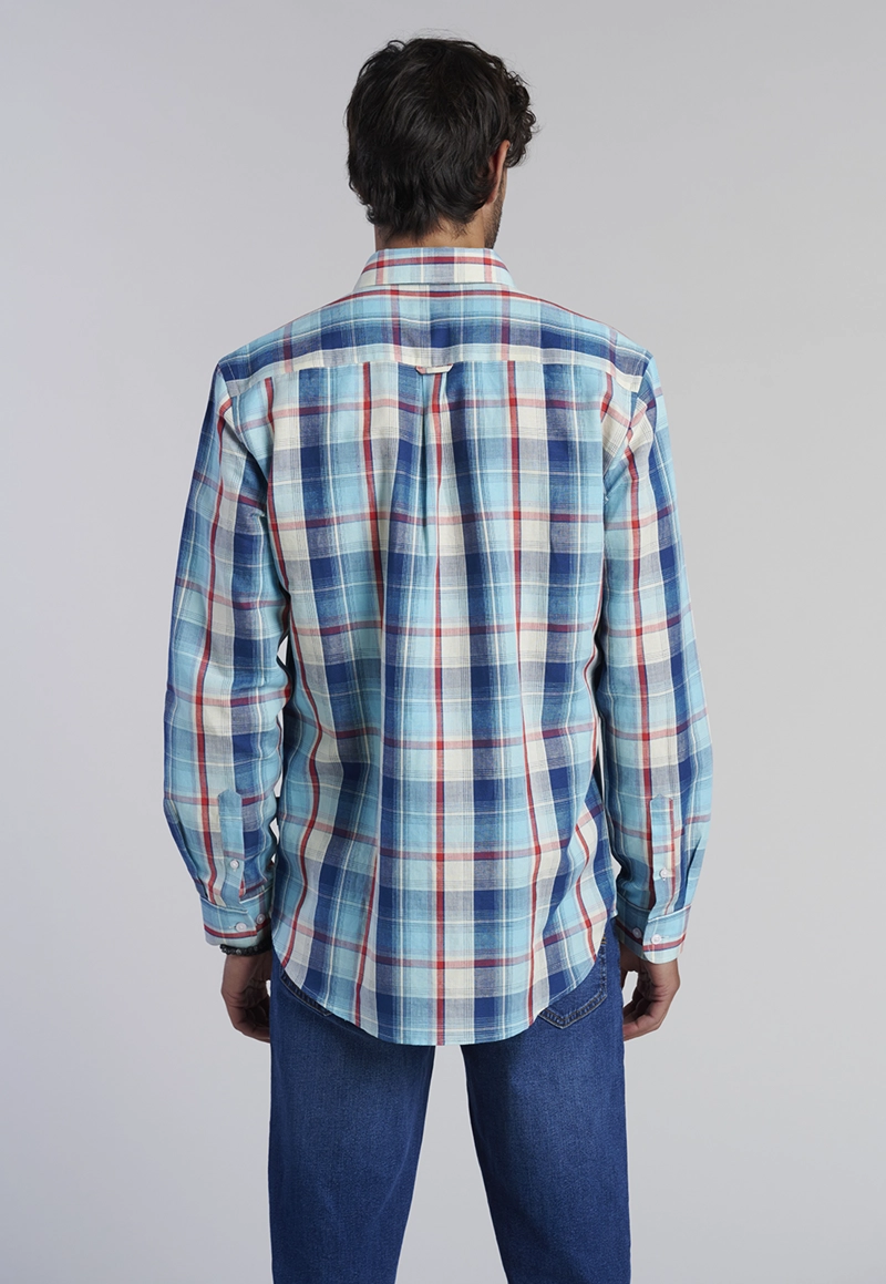 CAMISA CHECK FONTANA F RIVER - 4