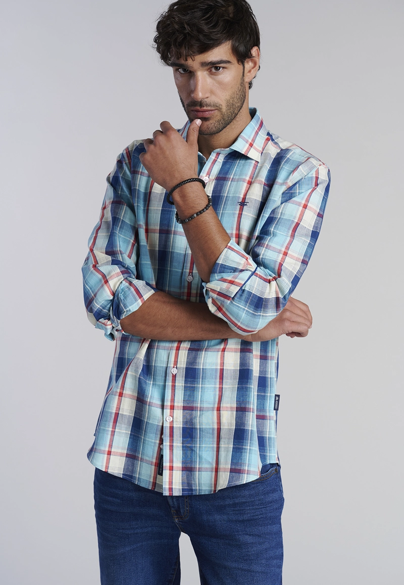 CAMISA CHECK FONTANA F RIVER - 5