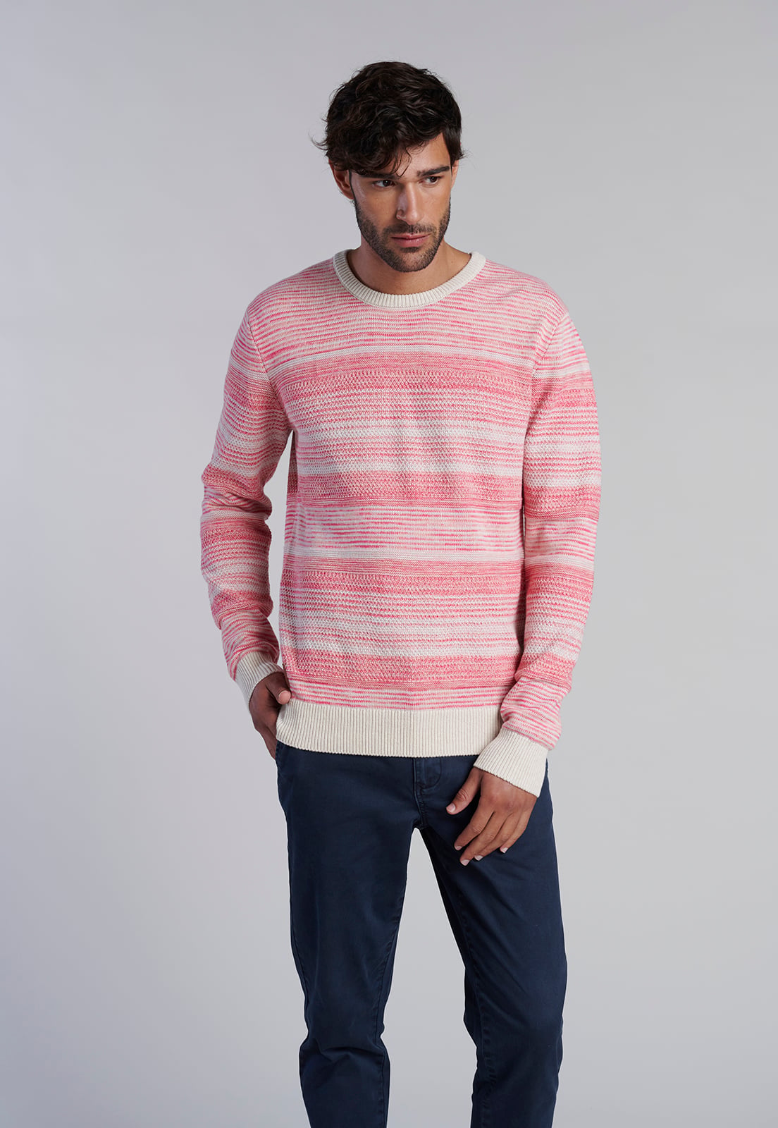 SWEATER FLORIDA FJ CORAL - 1