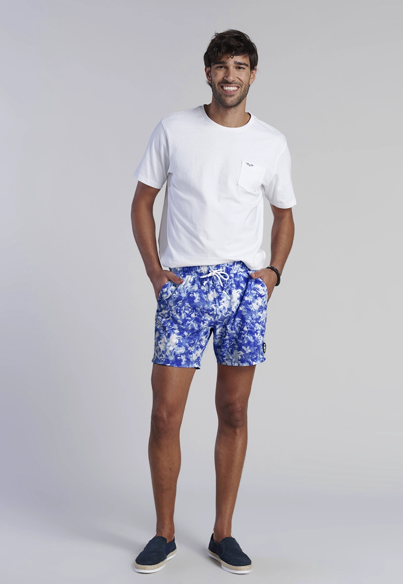 TRAJE DE BAÑO HOMBRE FEROUCH 463204Y0032 CALIFORNIA F BLUE - 3