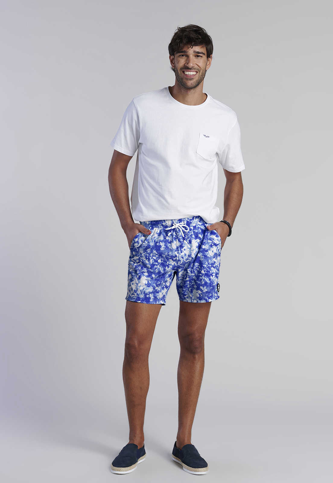 TRAJE DE BAÑO HOMBRE FEROUCH 463204Y0032 CALIFORNIA F BLUE - 3