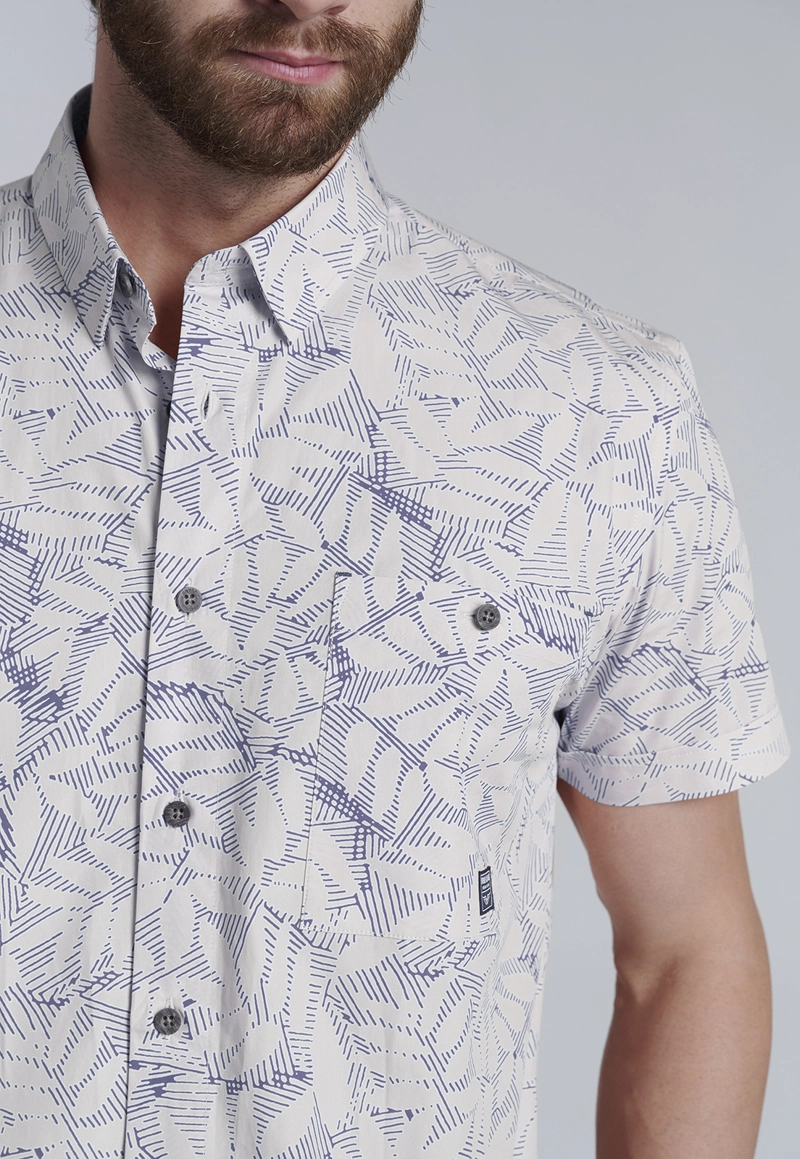 CAMISA ESTAMPADA NEVADA FJ NAVY - 3