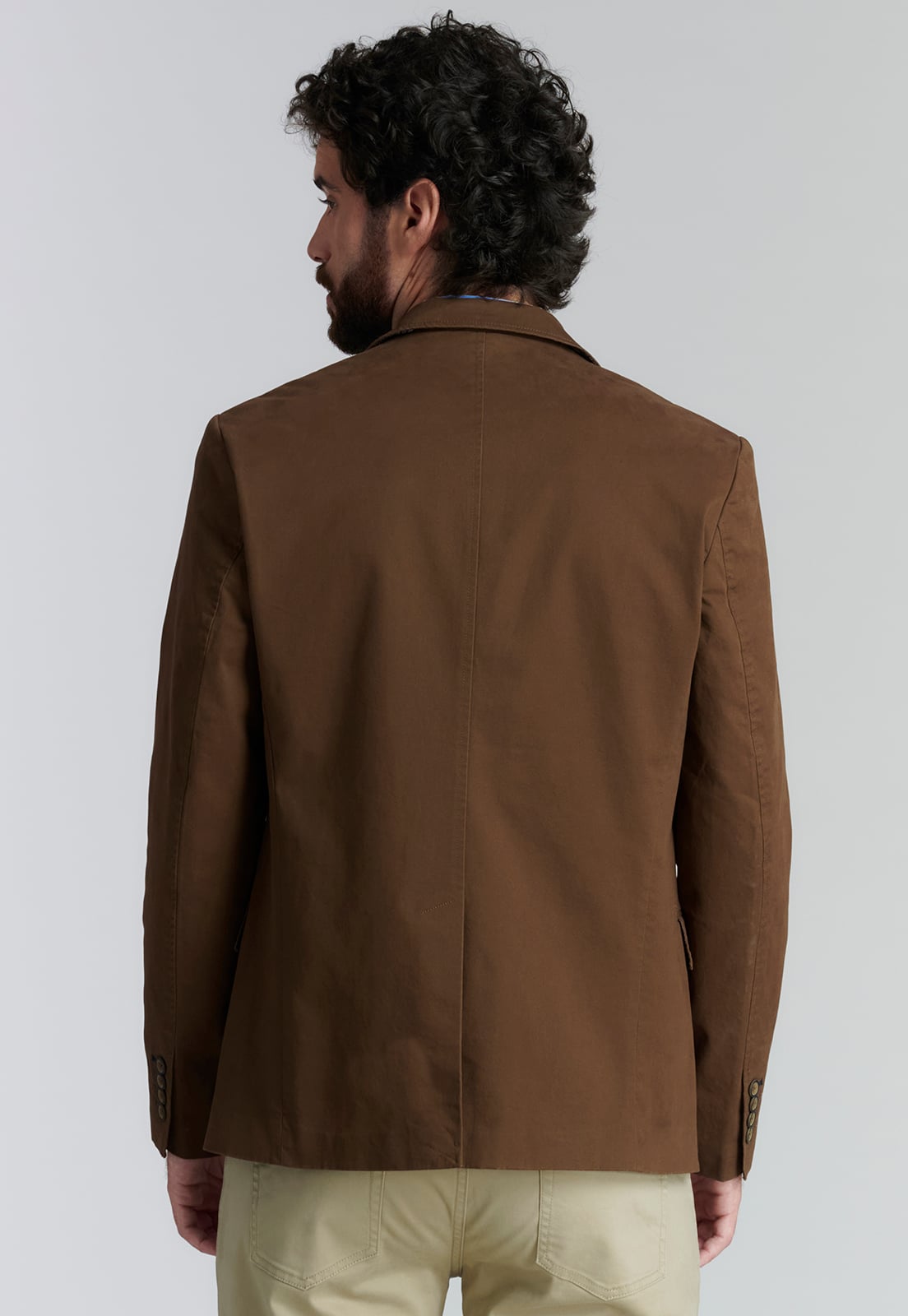 BLAZER ALGODÓN HOMBRE FEROUCH BEIGE STANFORD F SMART CASUAL NUTS - 4