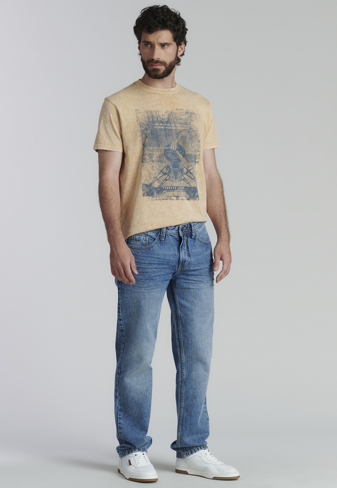 JEANS ALGODÓN HOMBRE FEROUCH AZUL ORLANDO FJS - 2