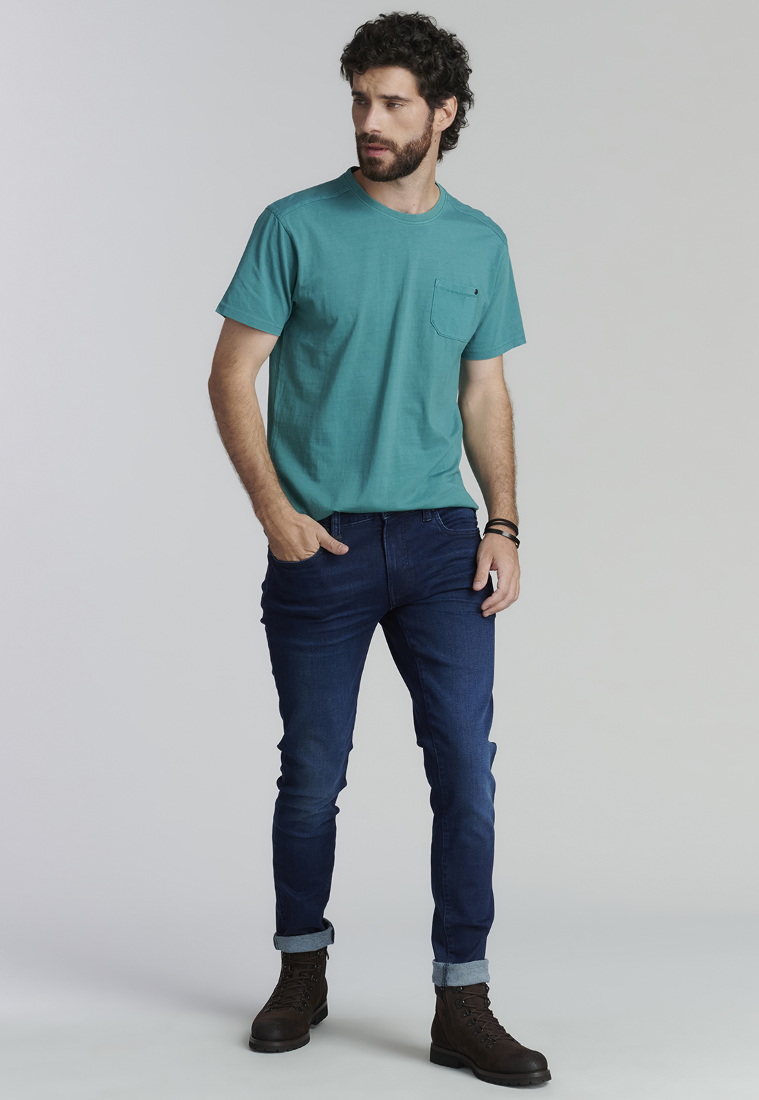 JEANS ALGODÓN HOMBRE FEROUCH AZUL MISURI FJS DK - 2