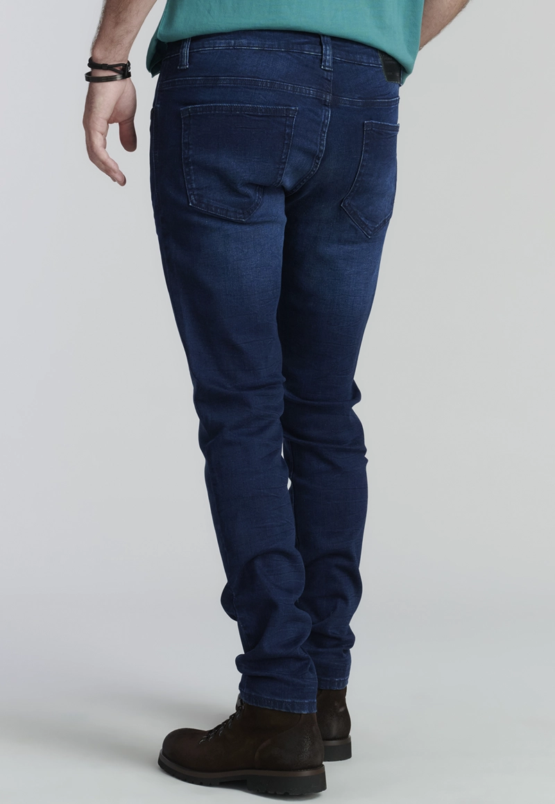 JEANS ALGODÓN HOMBRE FEROUCH AZUL MISURI FJS DK - 4