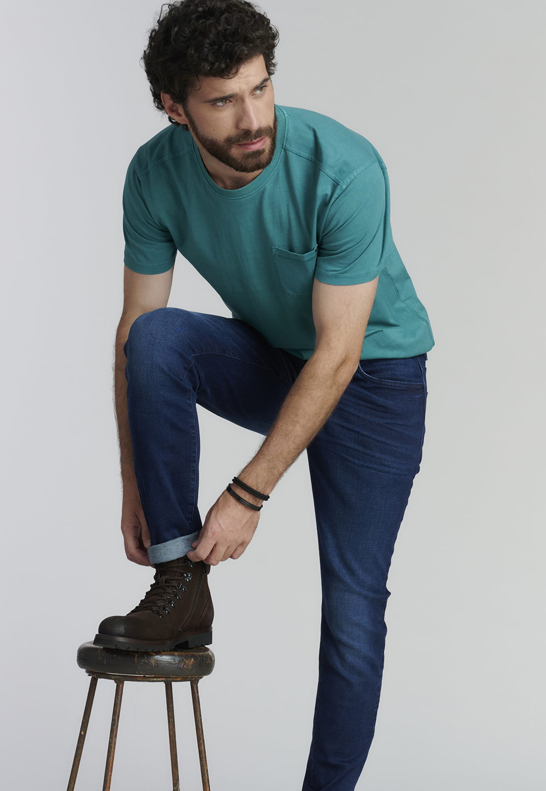 JEANS ALGODÓN HOMBRE FEROUCH AZUL MISURI FJS DK - 5