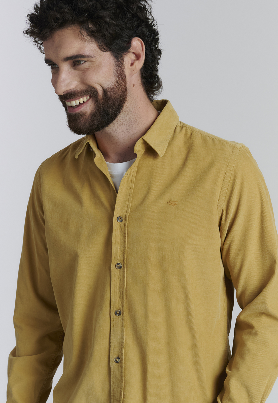 CAMISA ALGODÓN HOMBRE FEROUCH CAMEL HONOLULU FR - 2