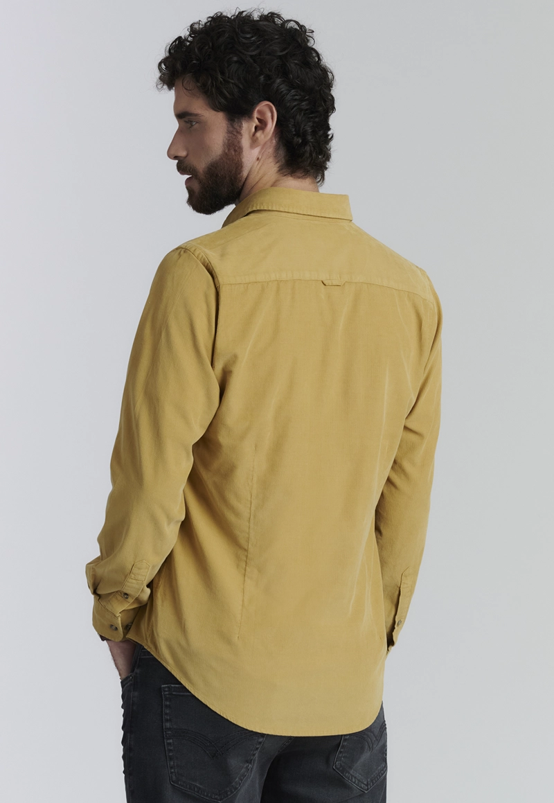 CAMISA ALGODÓN HOMBRE FEROUCH CAMEL HONOLULU FR - 4