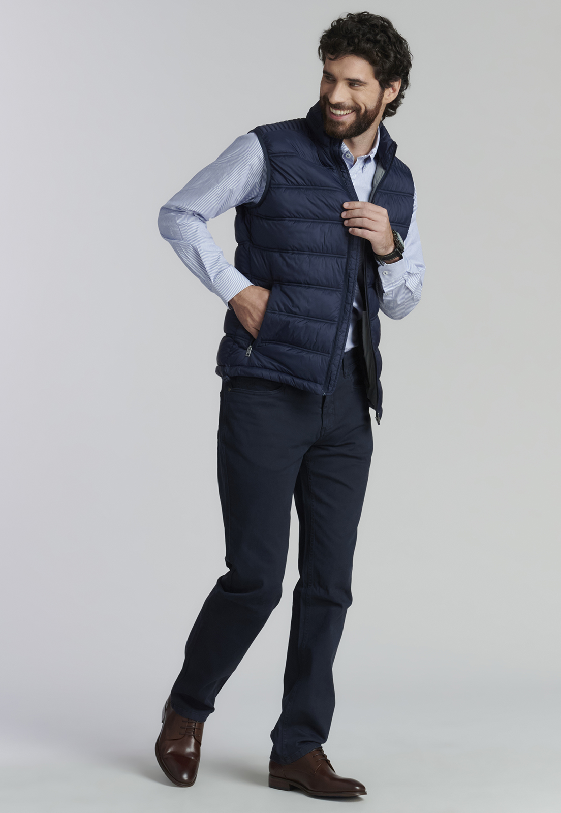 VEST HOMBRE FEROUCH AZUL DAYTONA FJS - 2