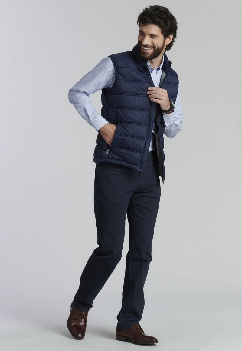 VEST HOMBRE FEROUCH AZUL DAYTONA FJS - 2