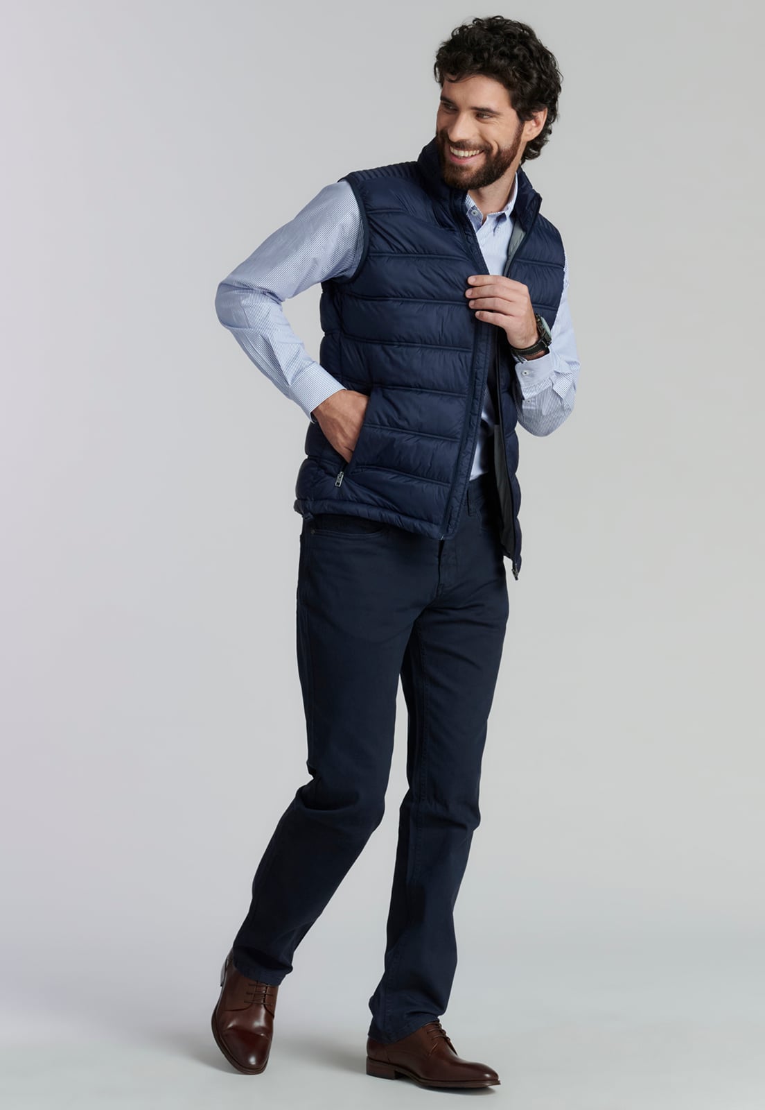 VEST HOMBRE FEROUCH AZUL DAYTONA FJS - 2