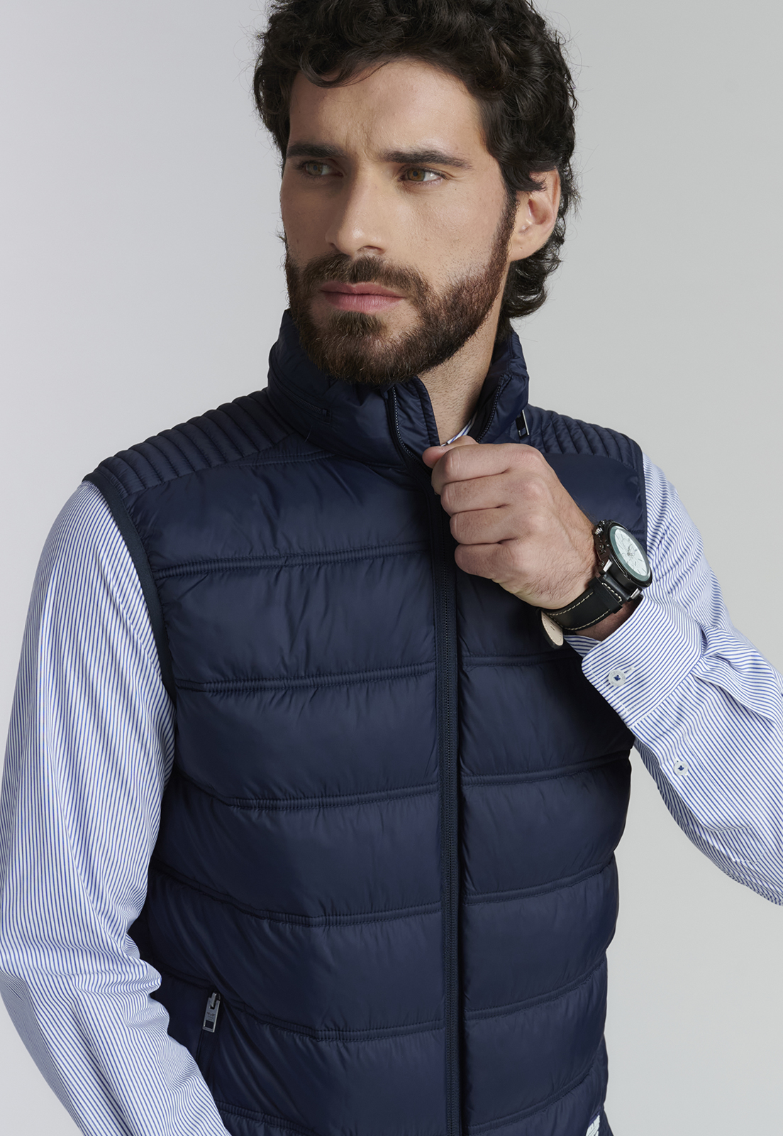 VEST HOMBRE FEROUCH AZUL DAYTONA FJS - 3