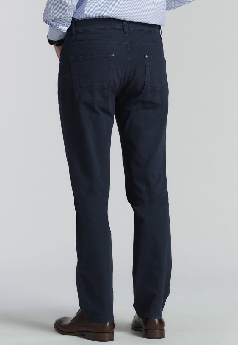 PANTALÓN ALGODÓN HOMBRE FEROUCH AZUL OKLAHOMA FR NAVY - 4