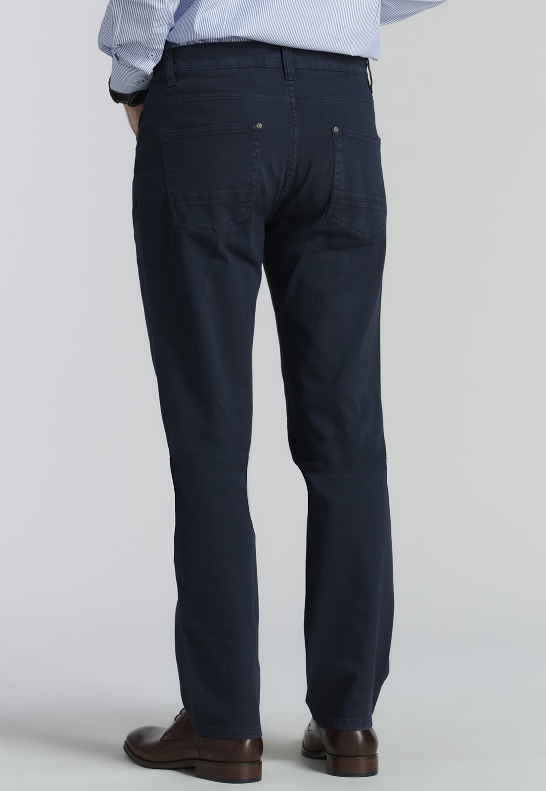 PANTALÓN ALGODÓN HOMBRE FEROUCH AZUL OKLAHOMA FR NAVY - 4