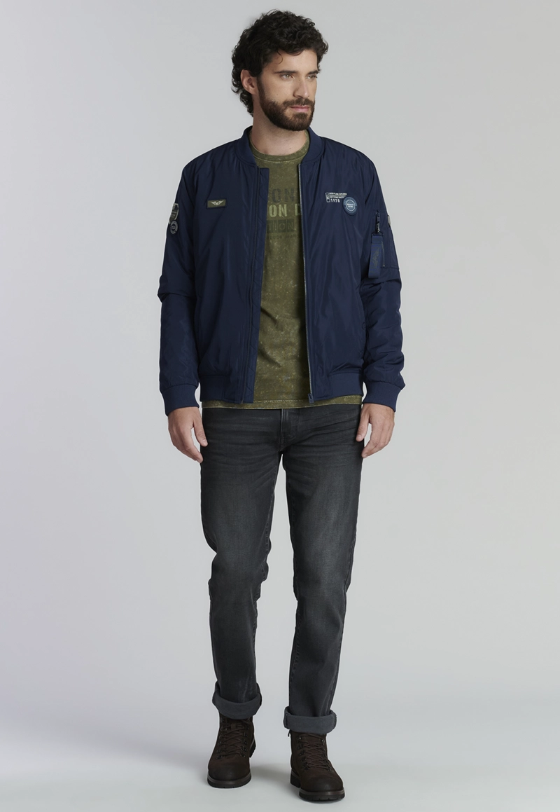 CHAQUETA HOMBRE FEROUCH AZUL PILOT FJS - 2