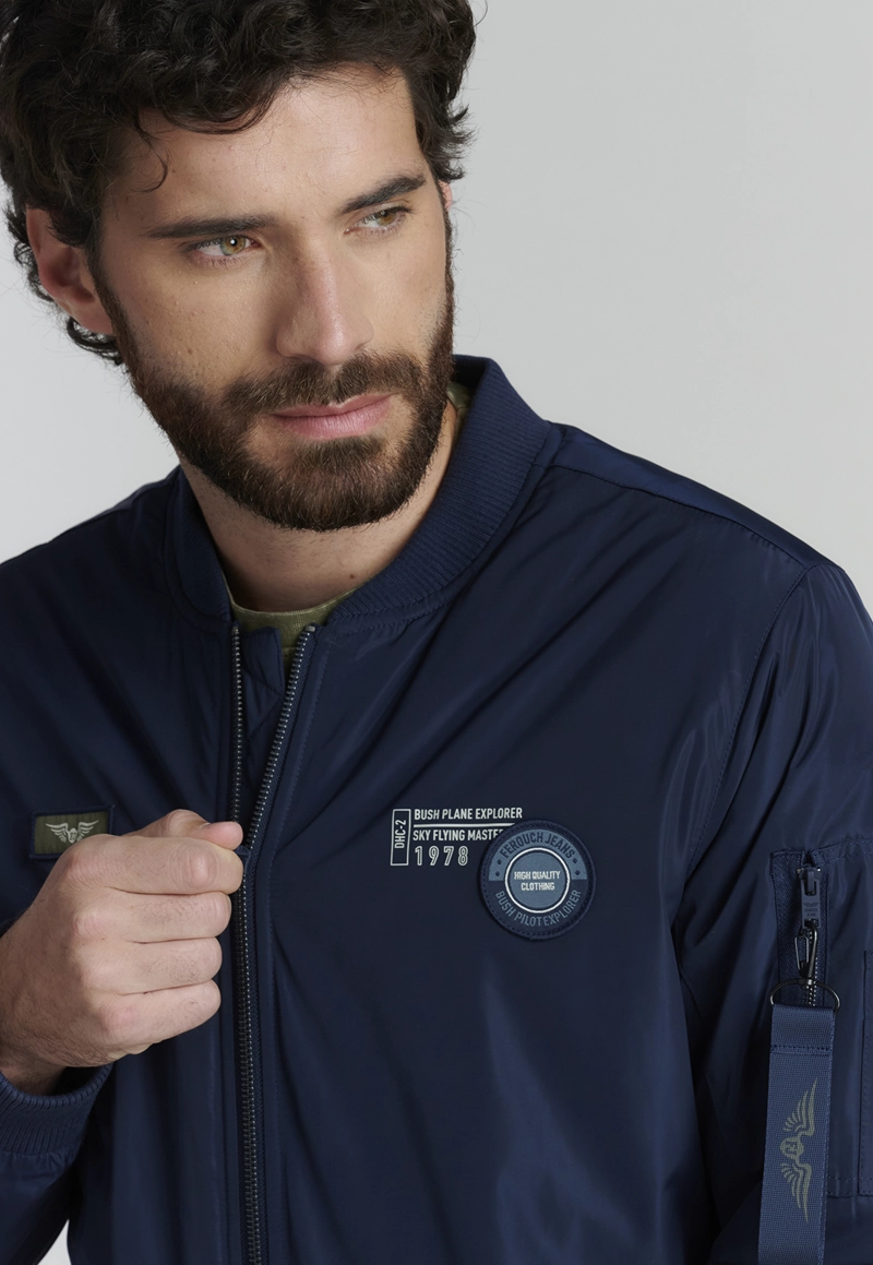 CHAQUETA HOMBRE FEROUCH AZUL PILOT FJS - 3