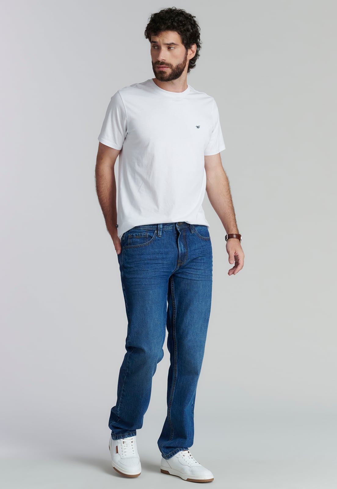 JEANS ALGODÓN HOMBRE FEROUCH AZUL ORLANDO FJS - 2
