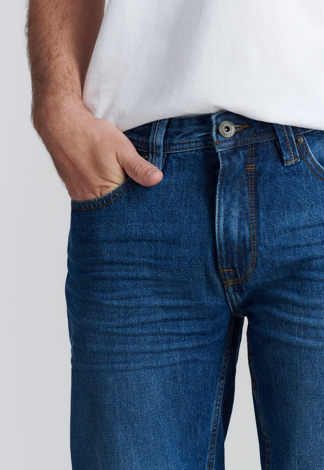 JEANS ALGODÓN HOMBRE FEROUCH AZUL ORLANDO FJS - 3