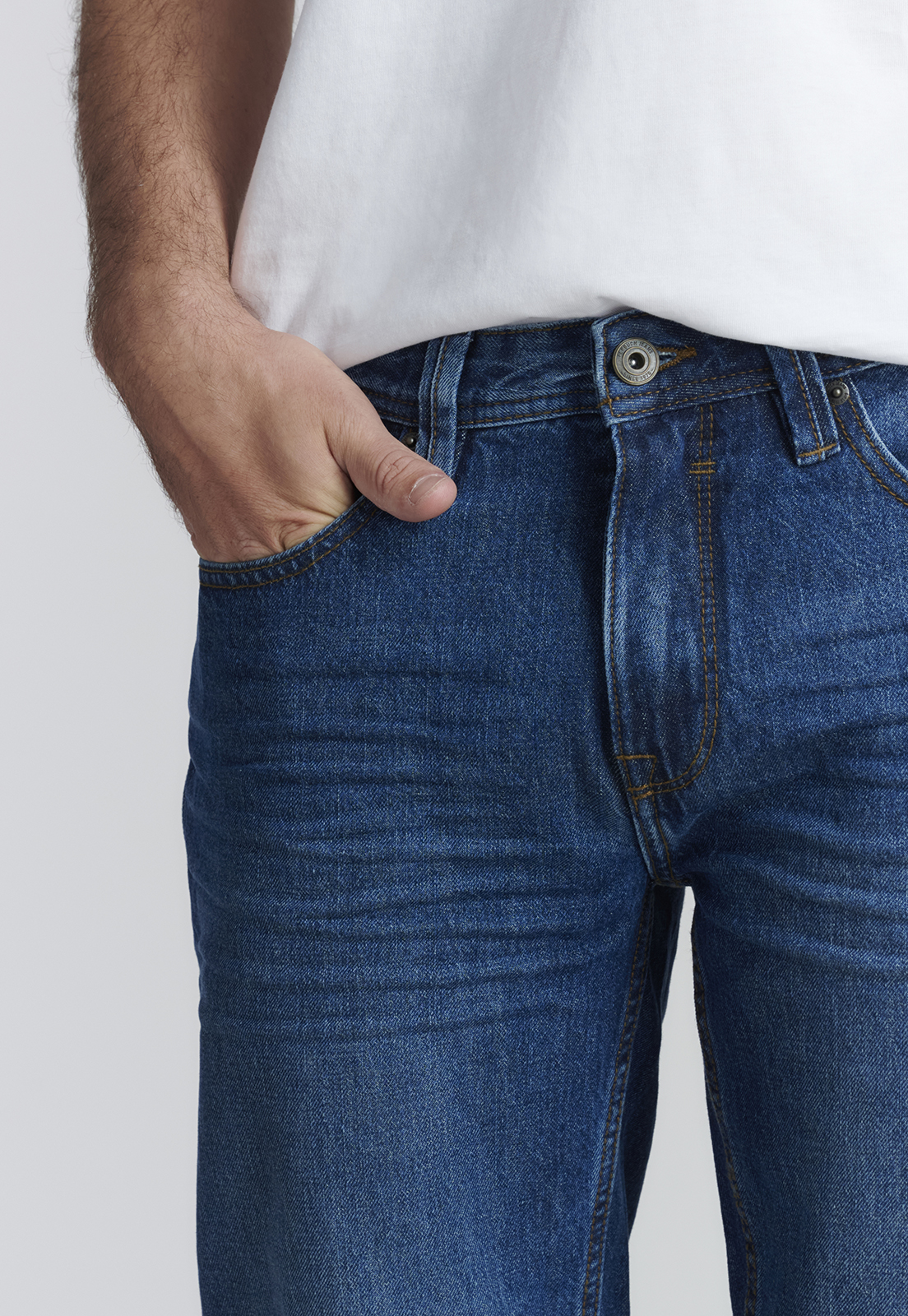 JEANS ALGODÓN HOMBRE FEROUCH AZUL ORLANDO FJS - 3