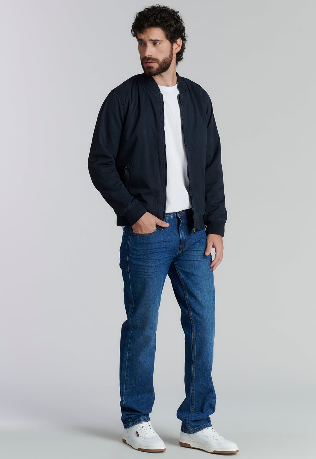 JEANS ALGODÓN HOMBRE FEROUCH AZUL ORLANDO FJS - 5