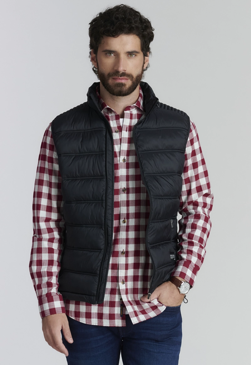 VEST HOMBRE FEROUCH NEGRO DAYTONA FJS - 1