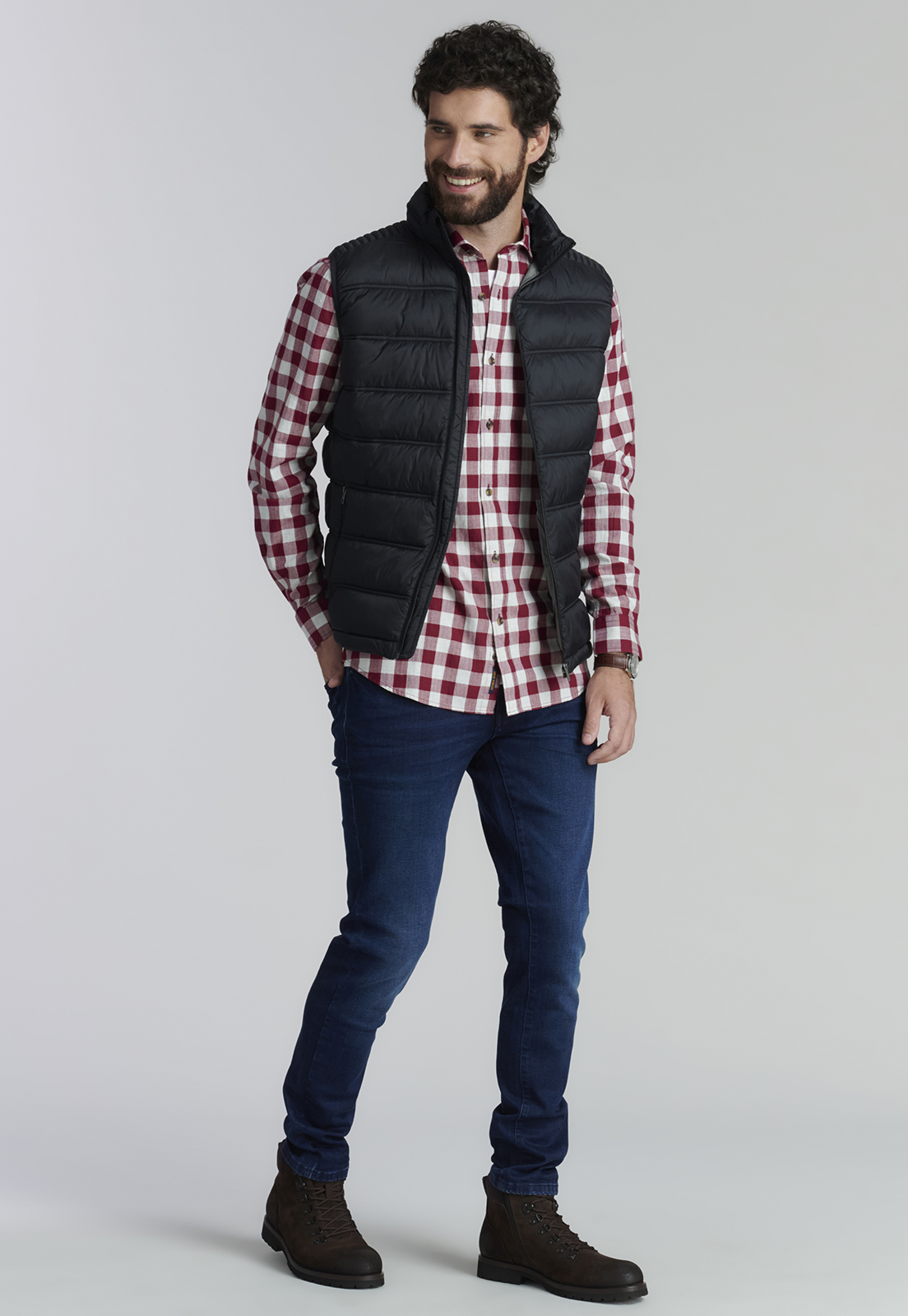 VEST HOMBRE FEROUCH NEGRO DAYTONA FJS - 2