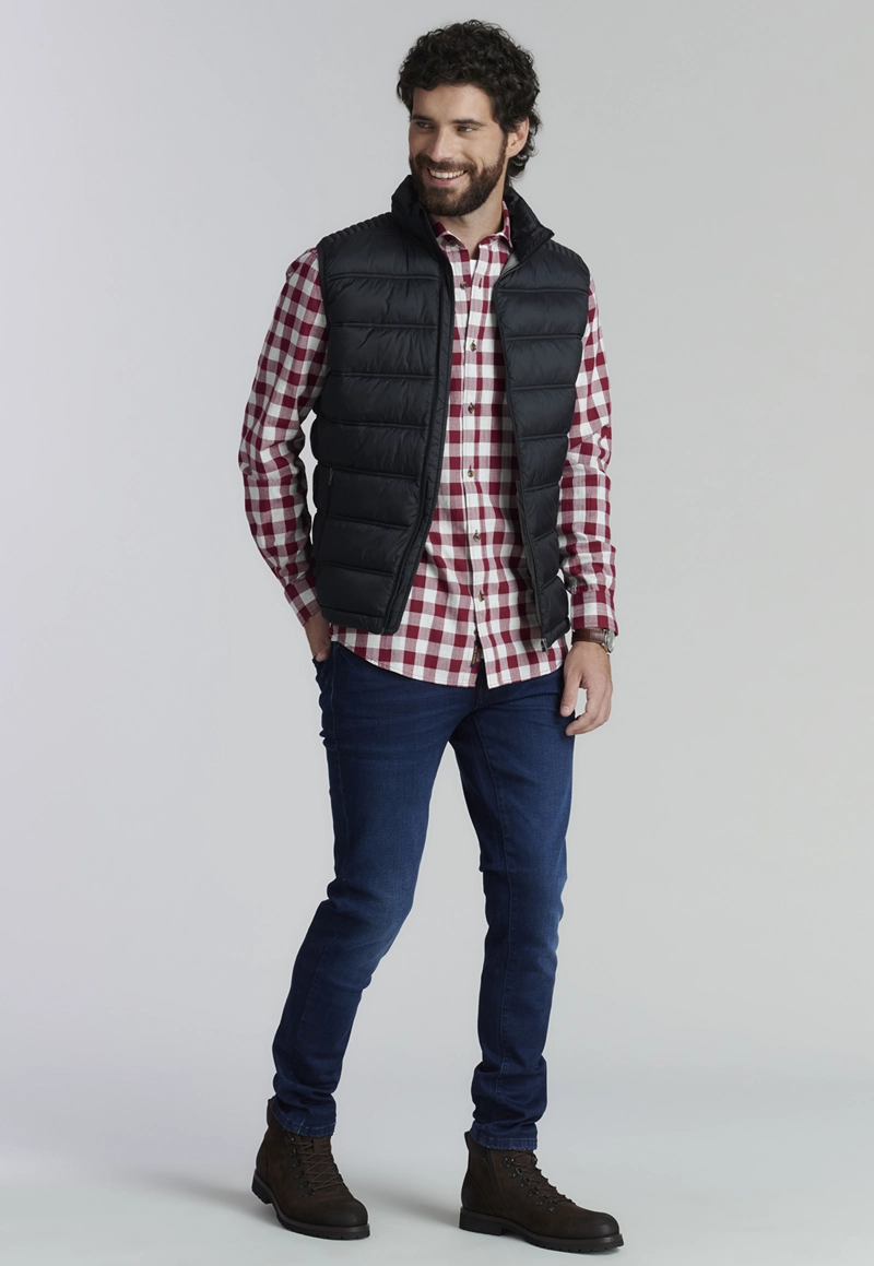 VEST HOMBRE FEROUCH NEGRO DAYTONA FJS - 2