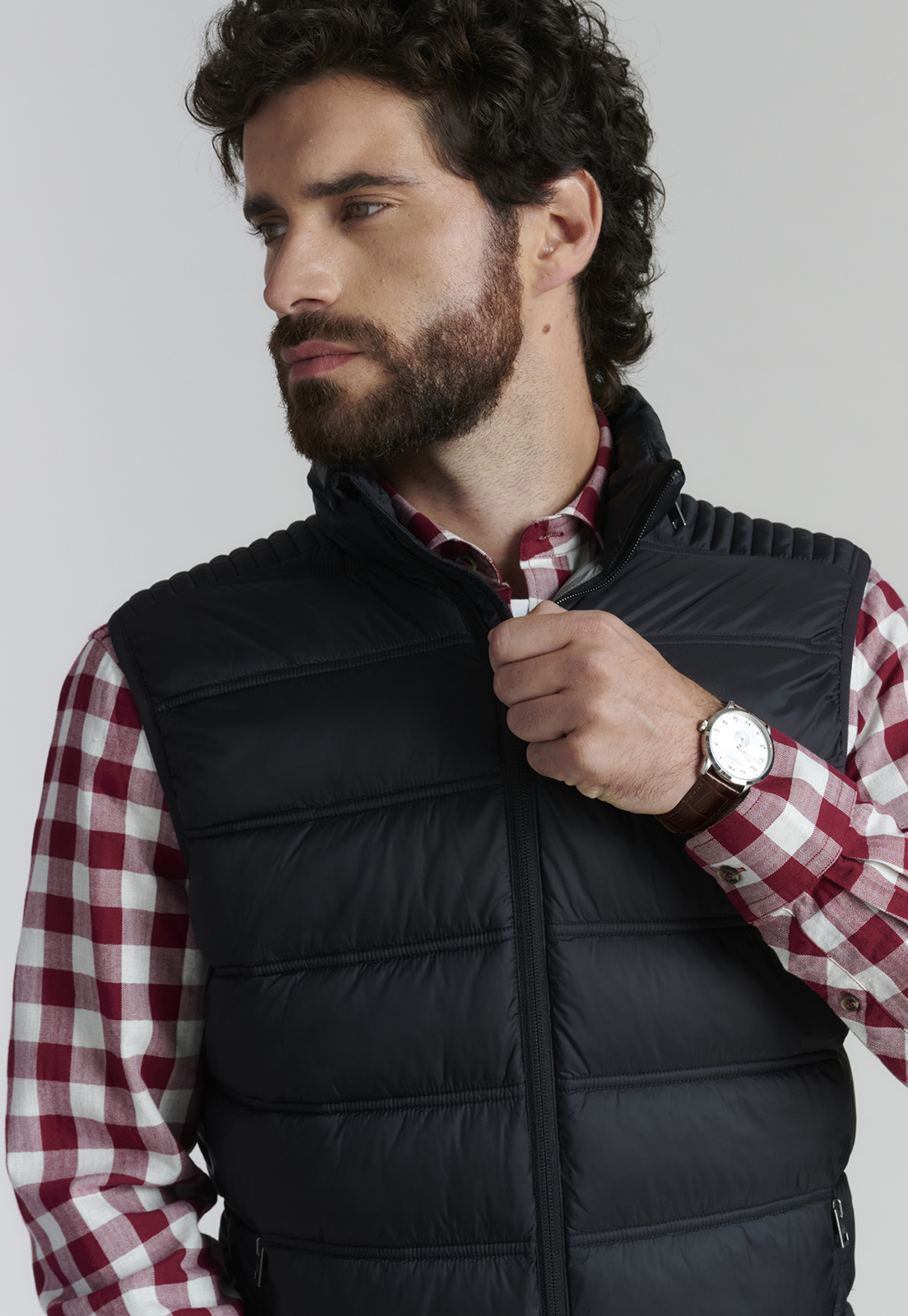 VEST HOMBRE FEROUCH NEGRO DAYTONA FJS - 3