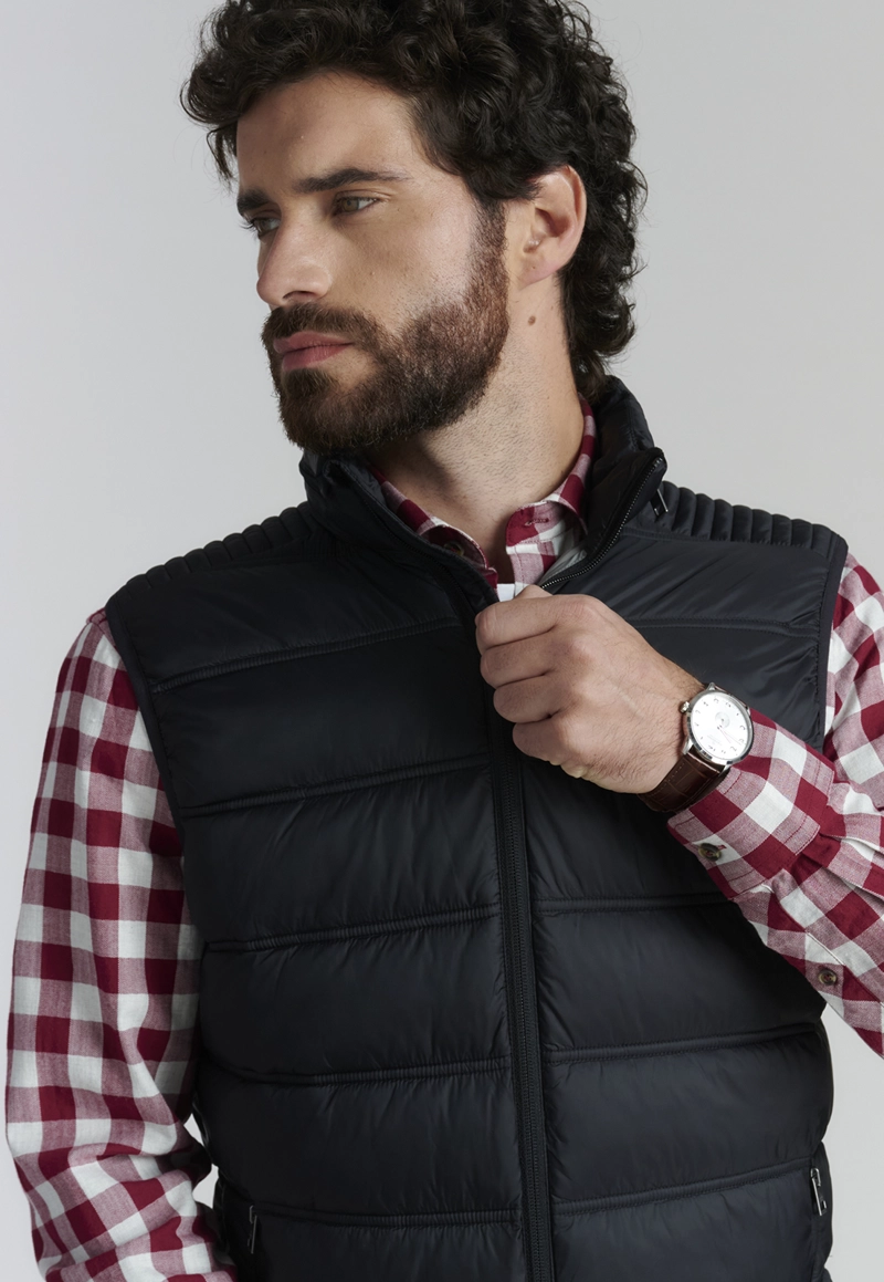 VEST HOMBRE FEROUCH NEGRO DAYTONA FJS - 3