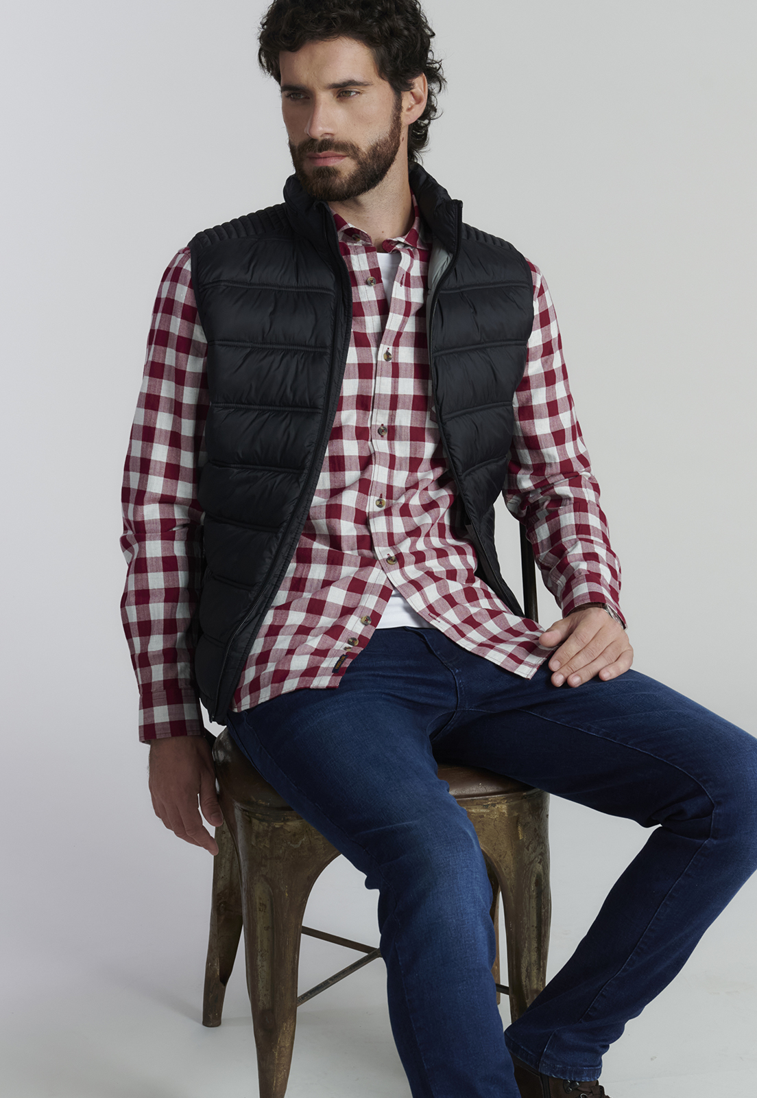 VEST HOMBRE FEROUCH NEGRO DAYTONA FJS - 5