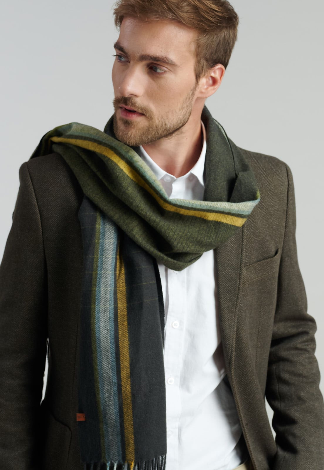 BLAZER ALGODÓN HOMBRE FEROUCH CAFÉ DOVER SMART CASUAL BROWN - 5