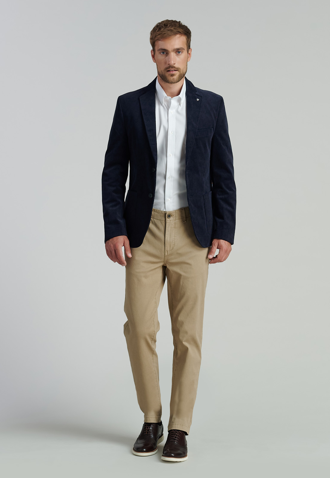 BLAZER ALGODÓN HOMBRE FEROUCH AZUL MARINO MADISON SMART CASUAL NAVY - 2
