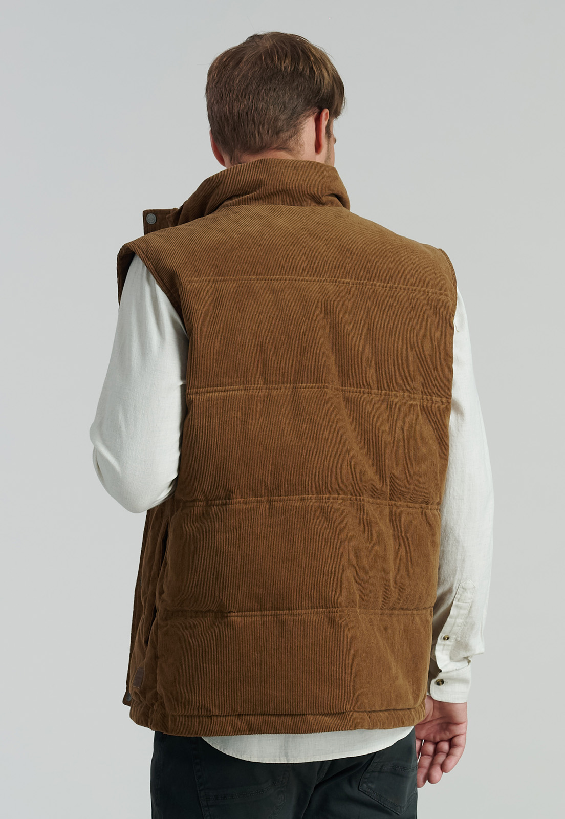 VEST ALGODÓN HOMBRE FEROUCH CAMEL DALLAS FJS - 4