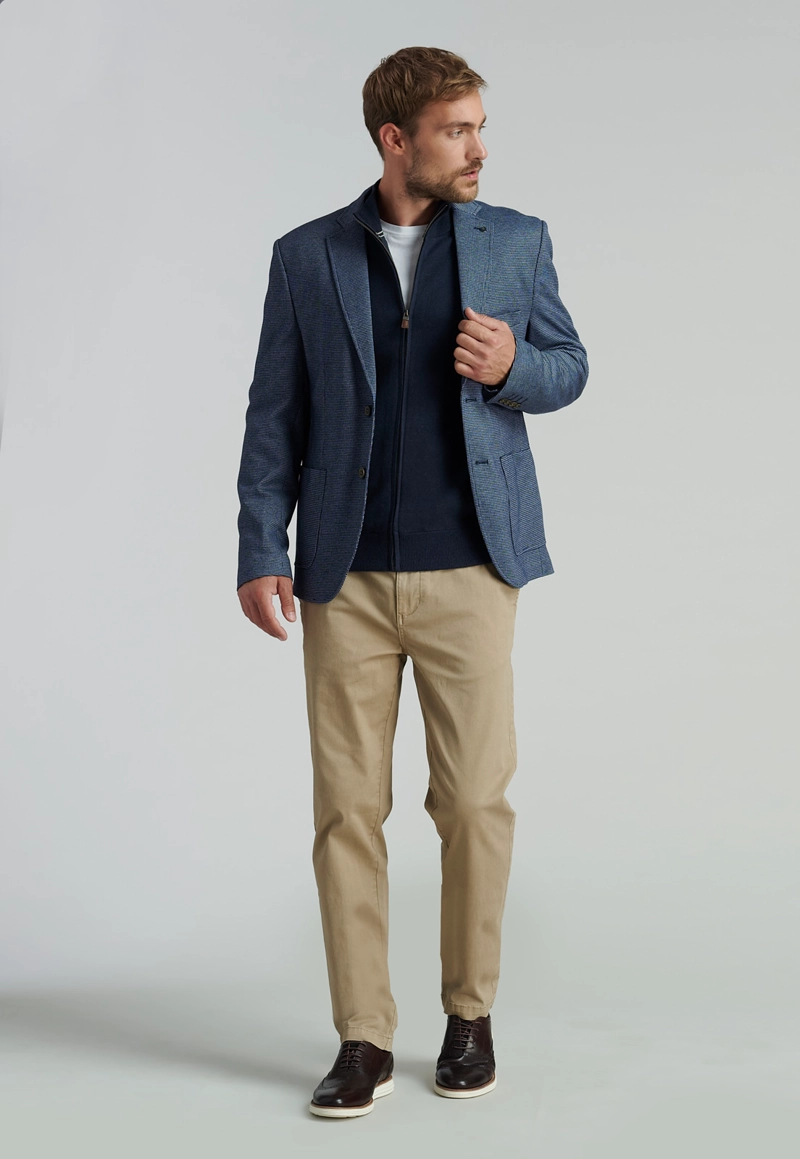 BLAZER HOMBRE FEROUCH AZUL MARINO JACKSON SMART CASUAL NAVY - 2