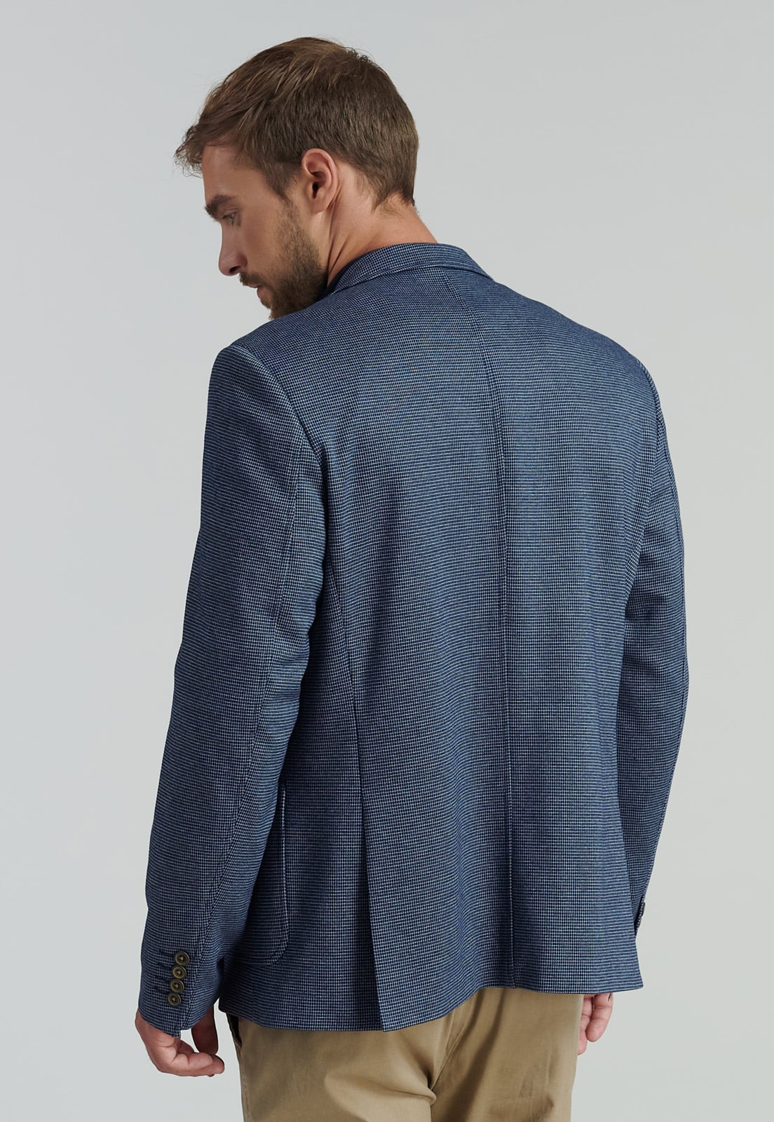 BLAZER HOMBRE FEROUCH AZUL MARINO JACKSON SMART CASUAL NAVY - 4